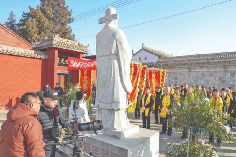 平原村薛瑄家庙薛氏家族祭祖传统文化活动将在央视四频道播出