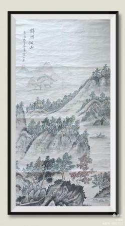 锦绣江山_贺时平绘画_运城市山水画院收录作品