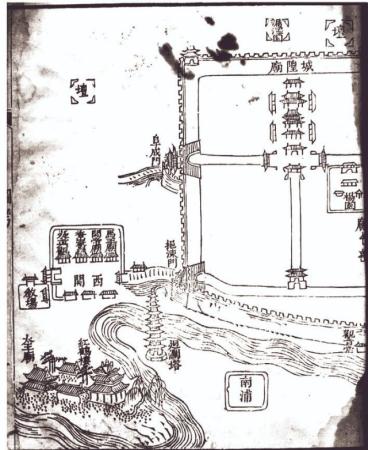 闻喜回澜塔与回澜砥柱砖雕 闻喜回澜塔与回澜砥柱砖雕
